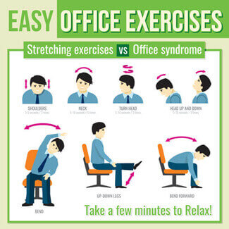 8 Ways to Exercise at Work