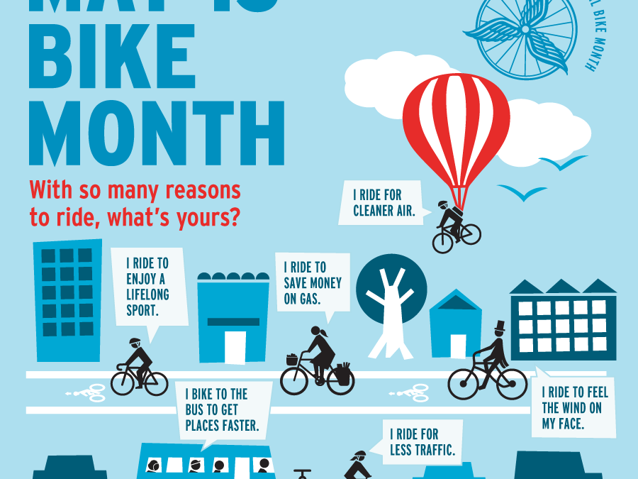 Pedal Power: It’s National Biking Month