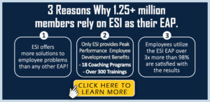chart - 3 reasons why so many employers choose ESI as their EAP