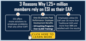3 reasons why 1.25 members rely on ESI EAP